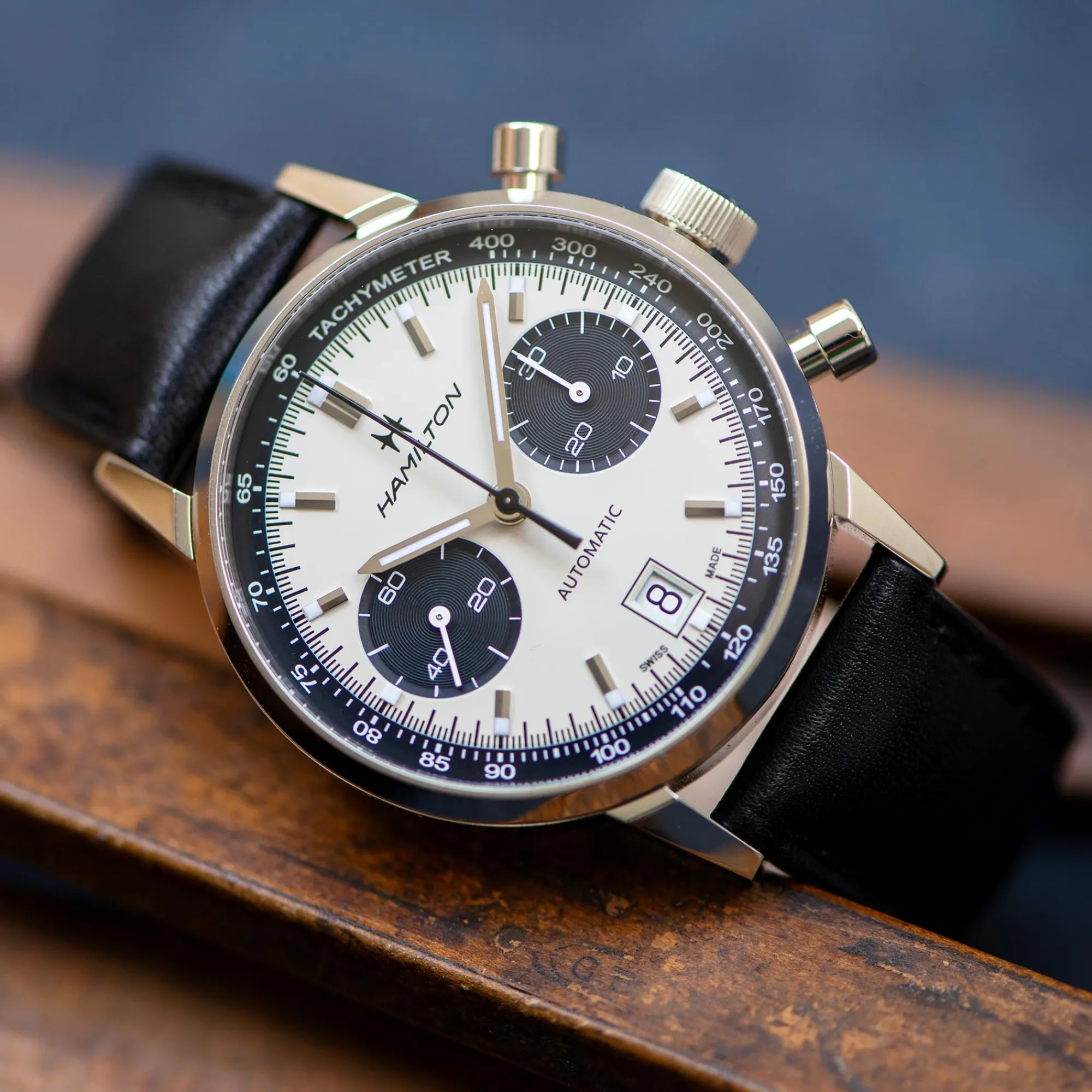 American Classic Intra-Matic Auto Chrono^Hamilton Watch Hot