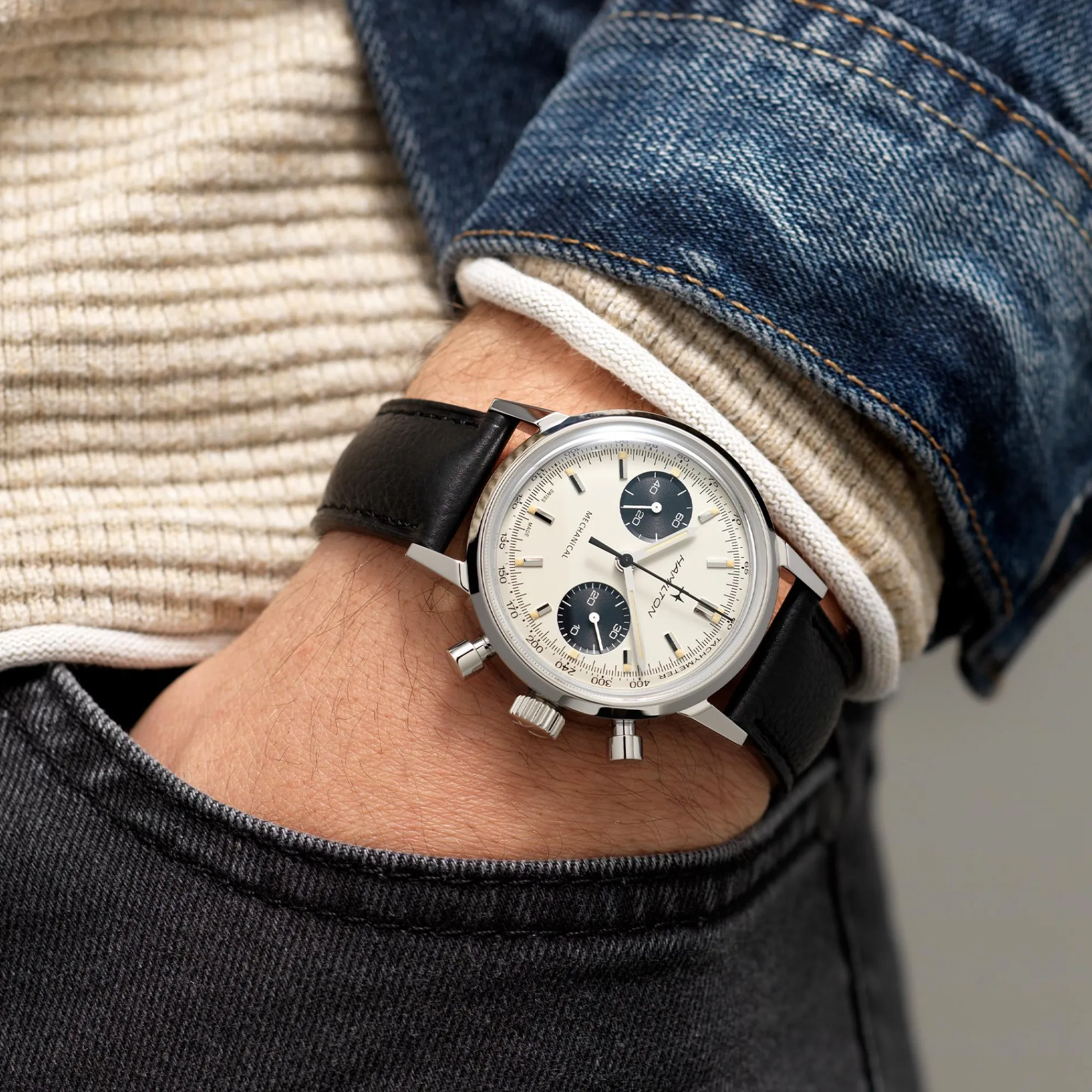 American Classic Intra-Matic Chronograph H^Hamilton Watch Outlet