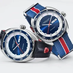 American Classic Pan Europ Day Date Auto^Hamilton Watch Clearance