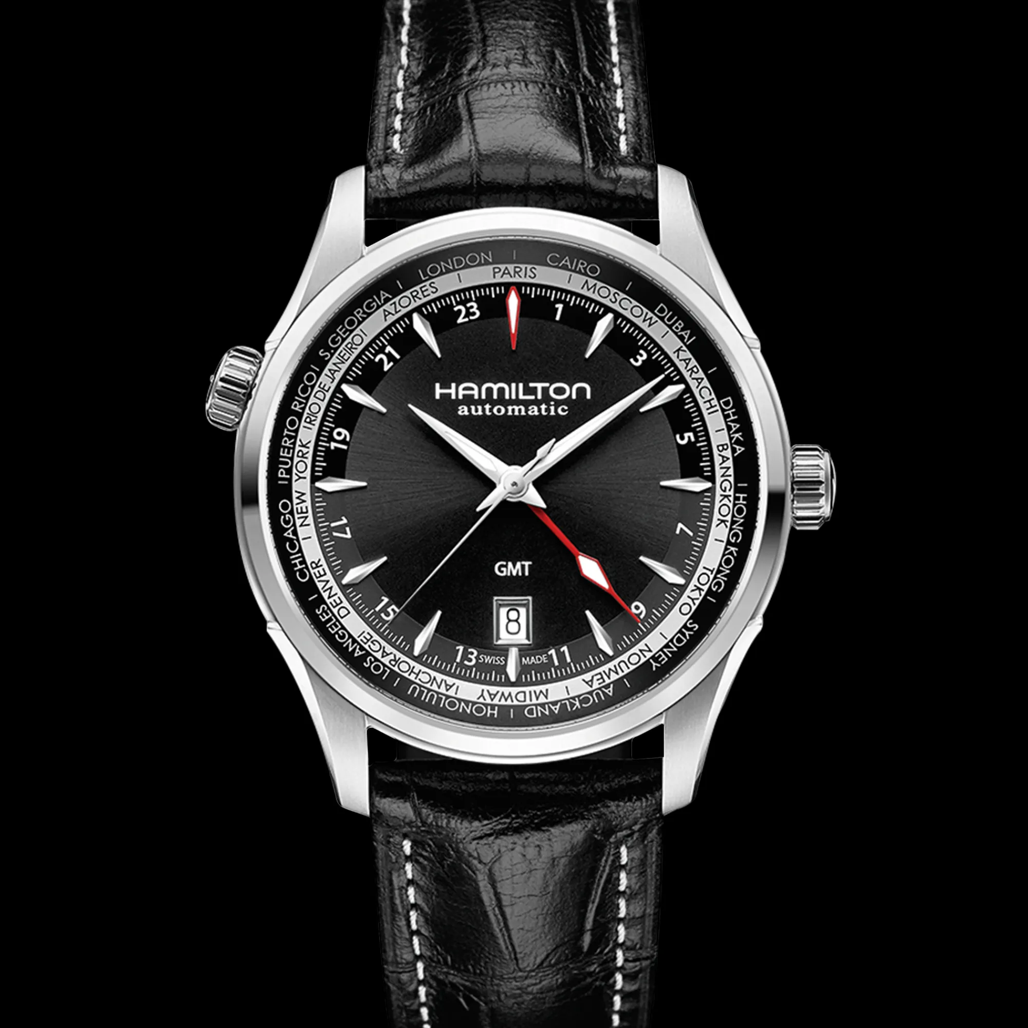 Jazzmaster GMT Auto^Hamilton Watch Sale