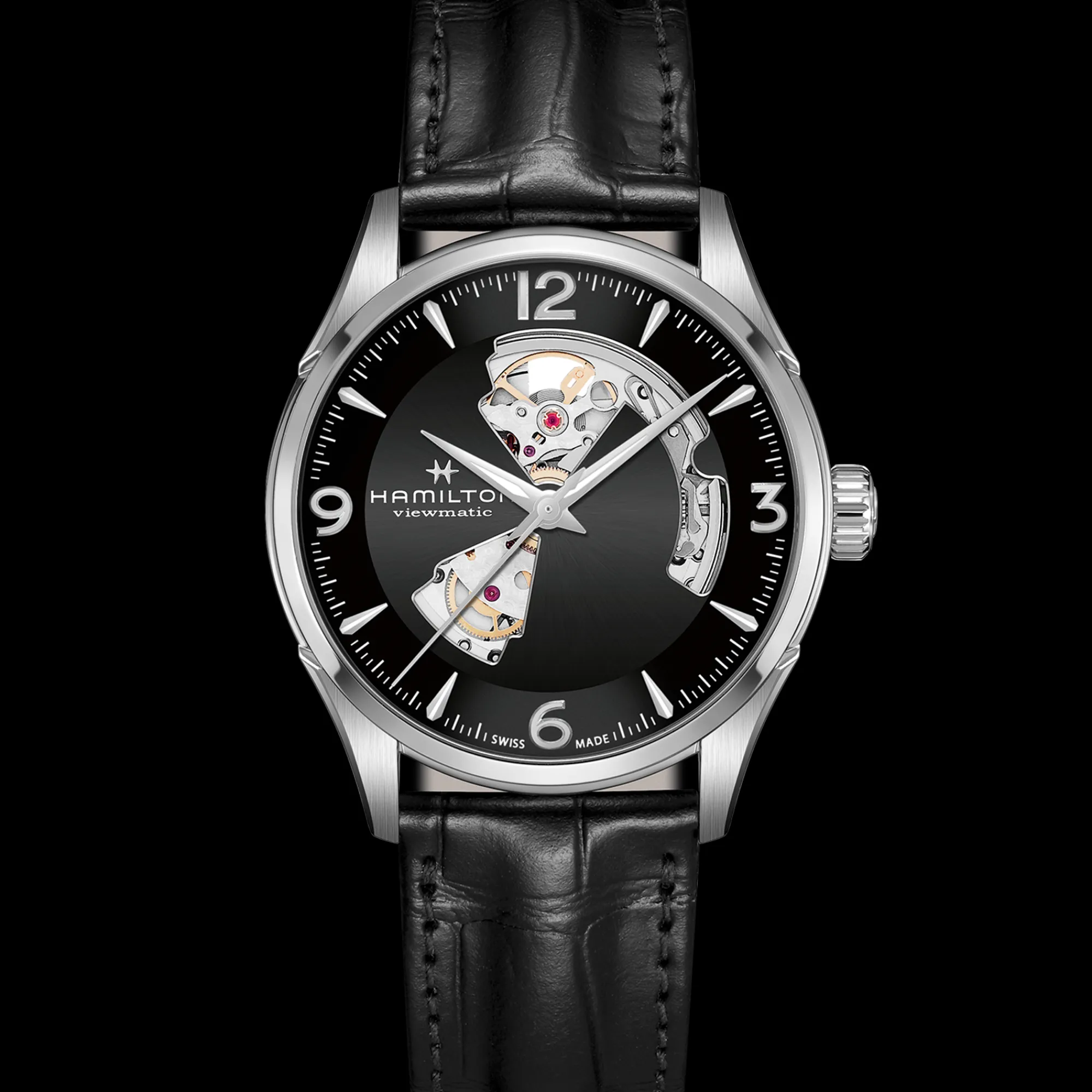 Jazzmaster Open Heart Auto^Hamilton Watch New