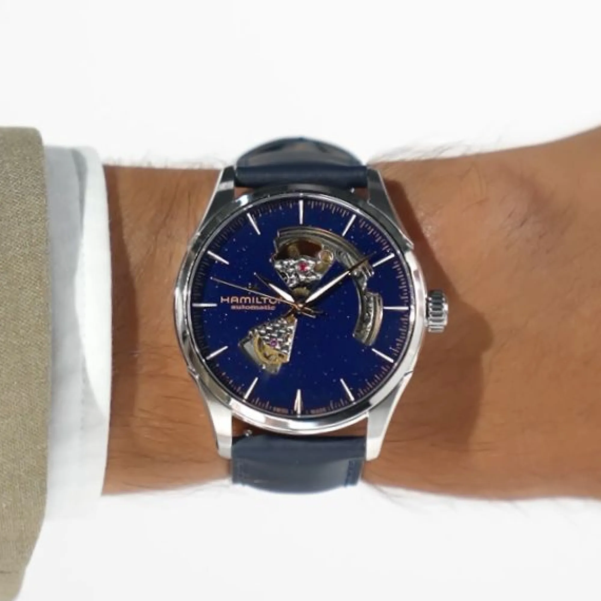 Jazzmaster Open Heart Auto 42mm^Hamilton Watch New