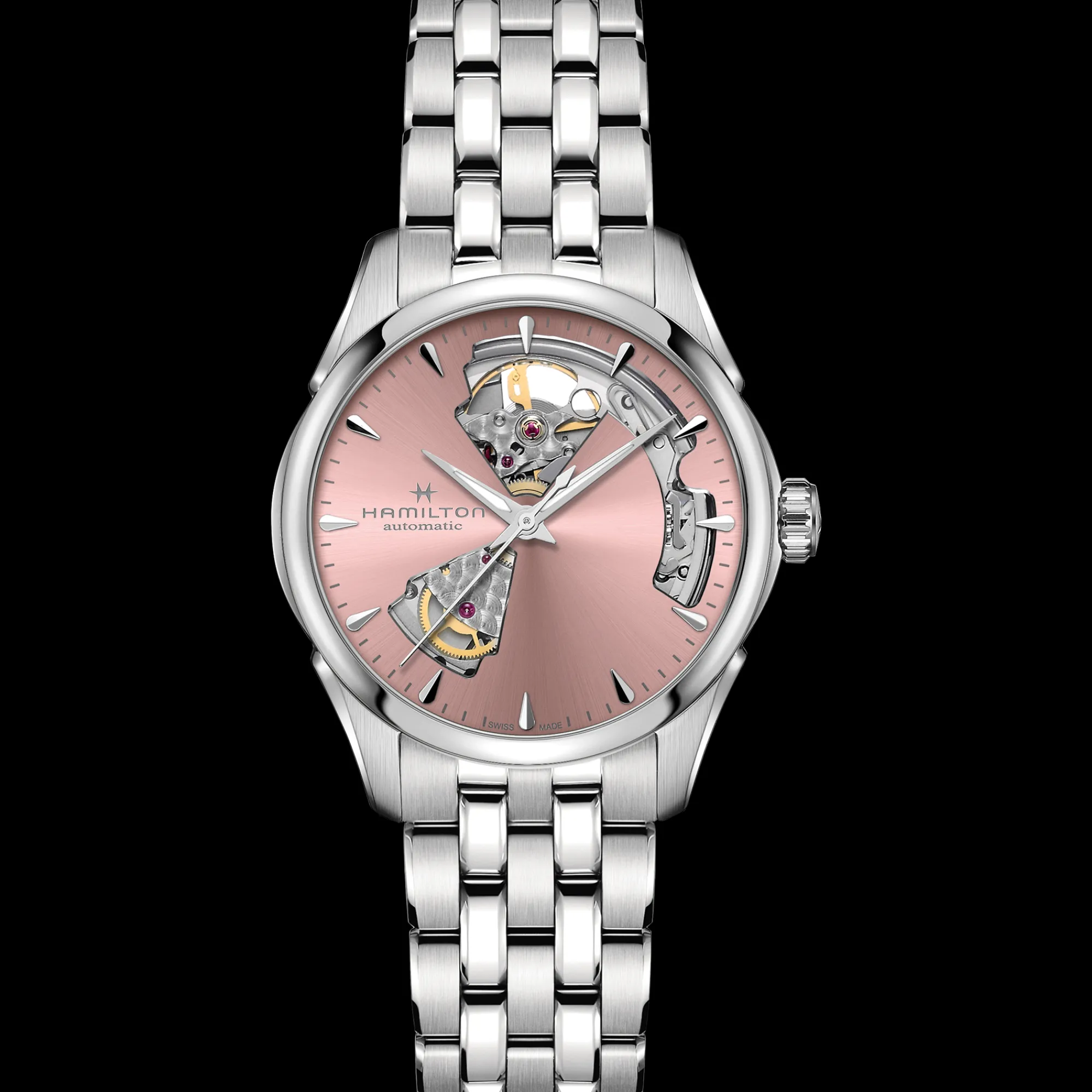 Jazzmaster Open Heart Lady Auto^Hamilton Watch Clearance
