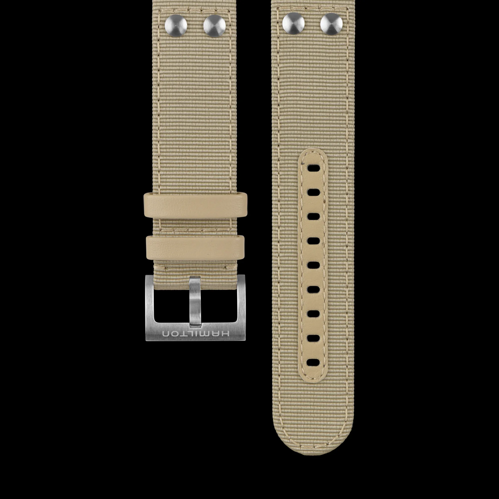 Khaki Aviation Beige Strap 22mm^Hamilton Watch New