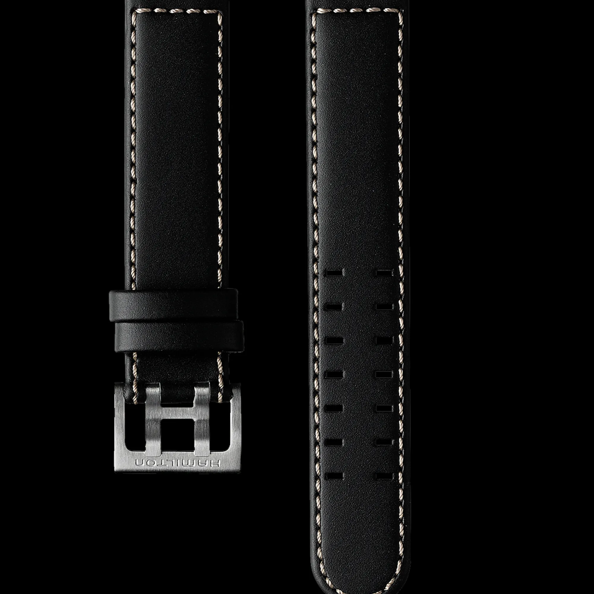 Khaki Aviation BLACK STRAP 20mm^Hamilton Watch Discount