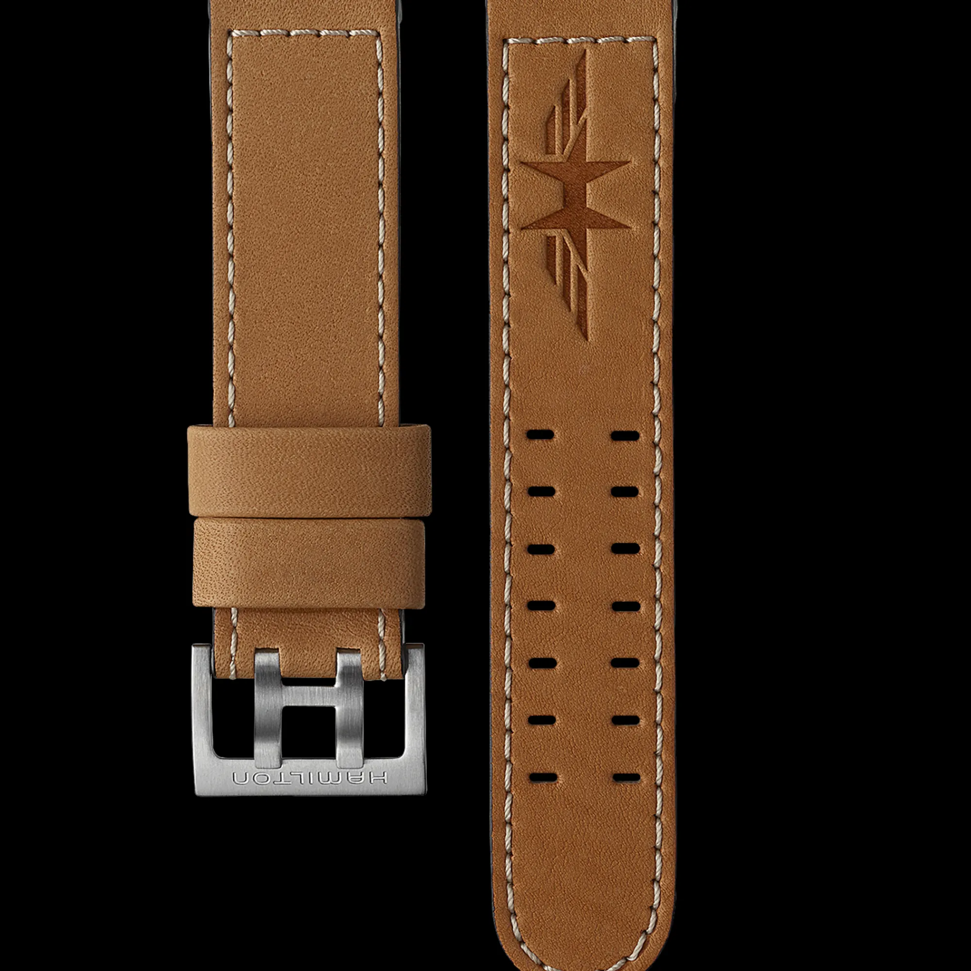 Khaki Aviation BROWN STRAP 22MM^Hamilton Watch Online