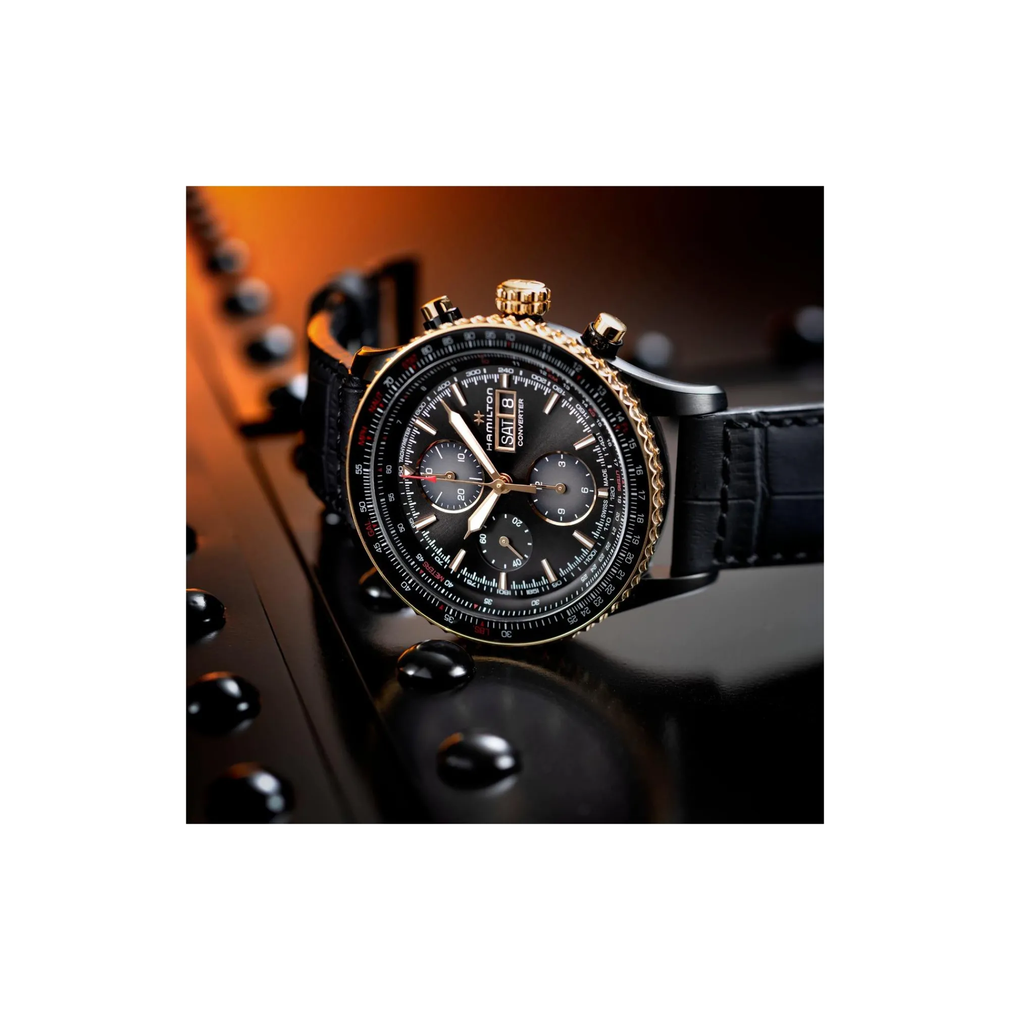 Khaki Aviation Converter Auto Chrono^Hamilton Watch Fashion