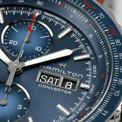 Khaki Aviation Converter Auto Chrono^Hamilton Watch Sale