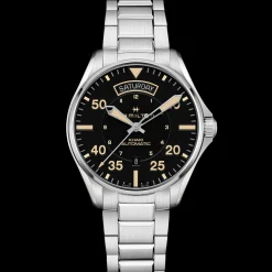 Khaki Aviation Day Date Auto^Hamilton Watch Hot
