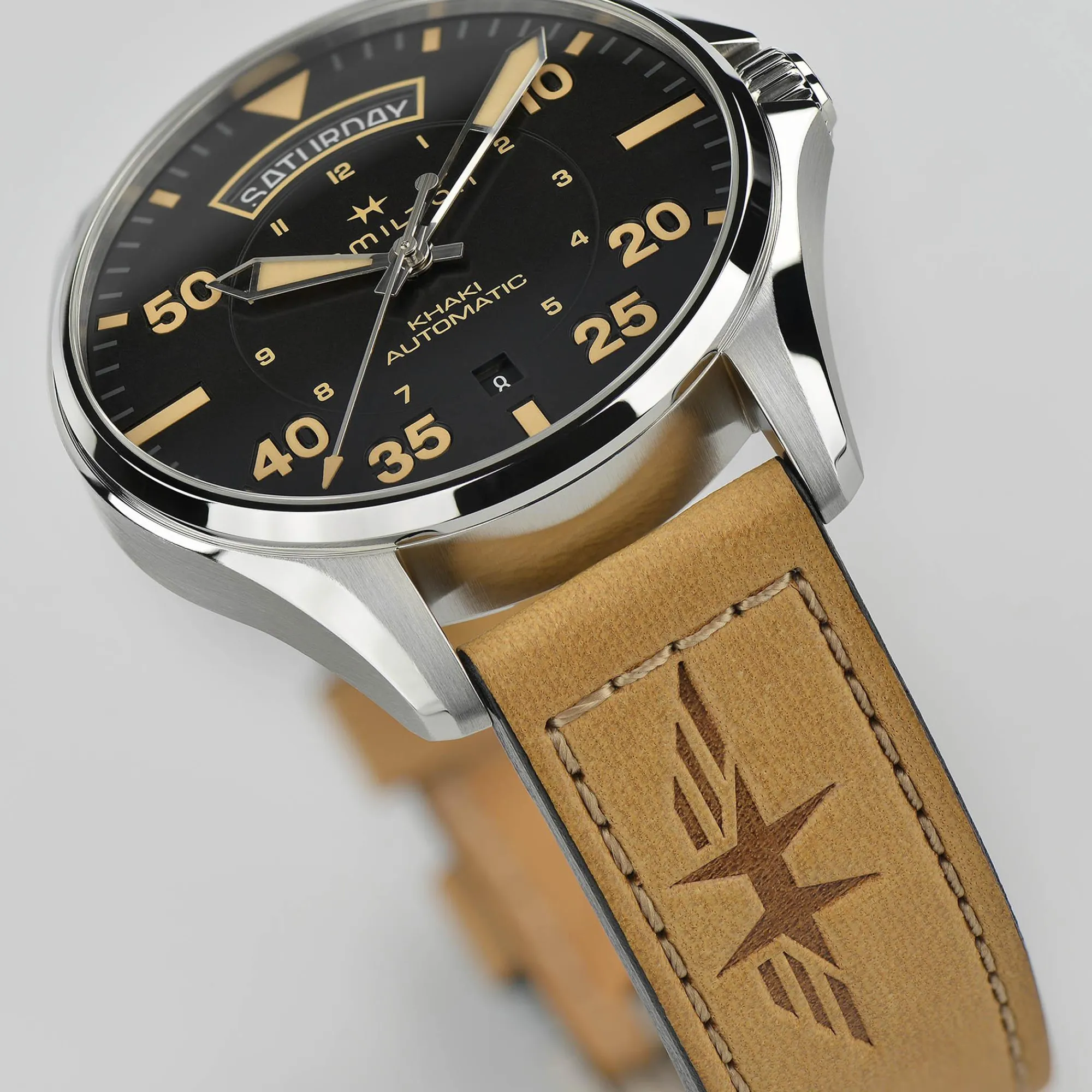 Khaki Aviation Day Date Auto^Hamilton Watch Fashion