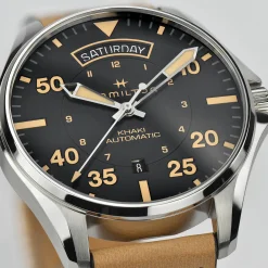 Khaki Aviation Day Date Auto^Hamilton Watch Fashion