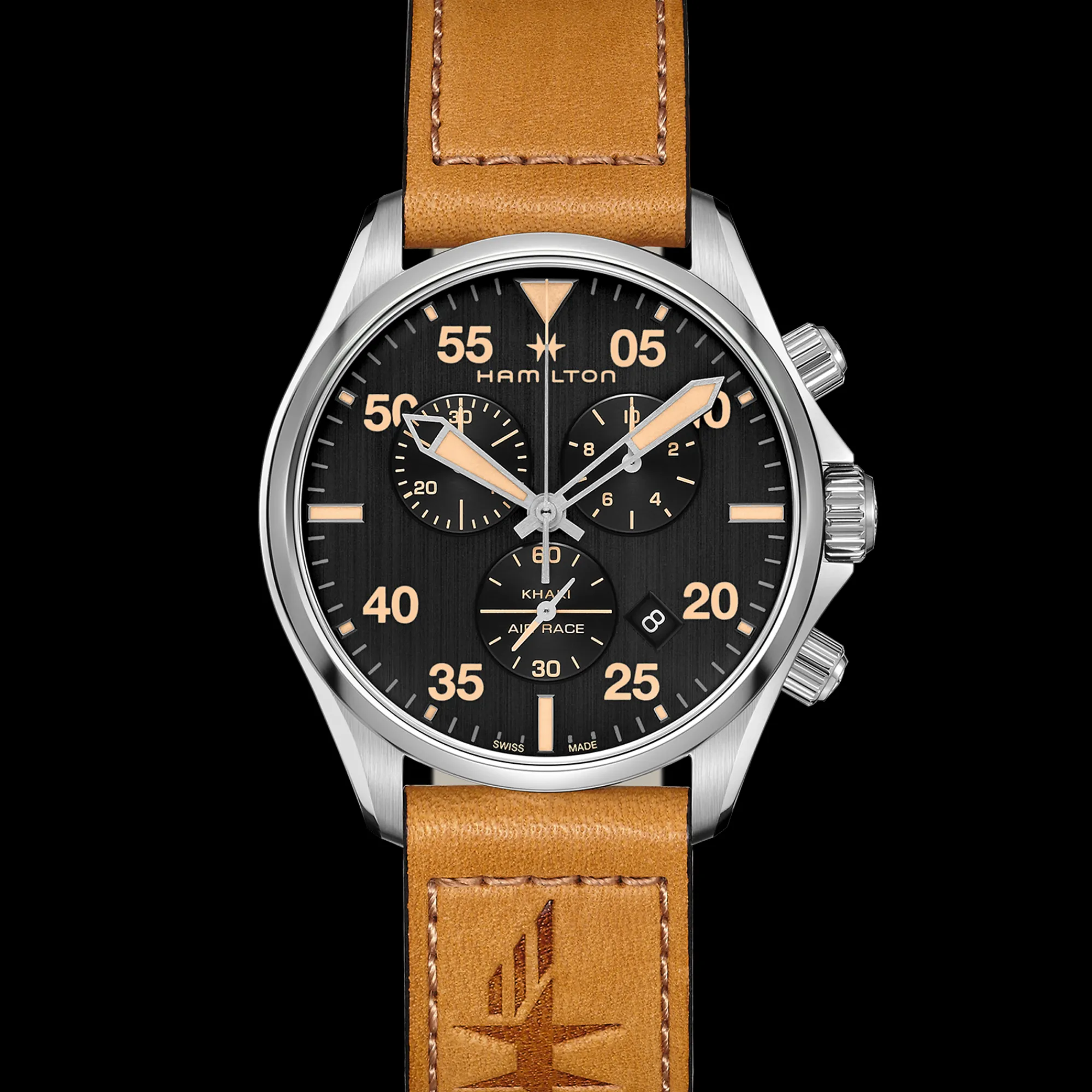 Khaki Aviation Khaki Pilot Chrono Quartz^Hamilton Watch Sale