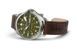 Khaki Aviation Pilot Day Date Auto^Hamilton Watch Hot