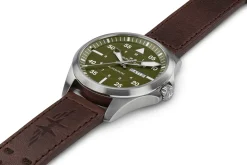 Khaki Aviation Pilot Day Date Auto^Hamilton Watch Hot