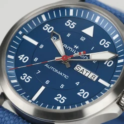 Khaki Aviation Pilot Day Date Auto - Air-Glaciers Edition^Hamilton Watch Clearance
