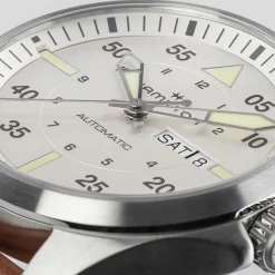 Khaki Aviation Pilot Day Date Auto^Hamilton Watch Sale