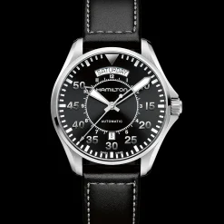 Khaki Aviation Pilot Day Date Auto^Hamilton Watch Discount