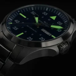 Khaki Aviation Pilot Day Date Auto^Hamilton Watch New