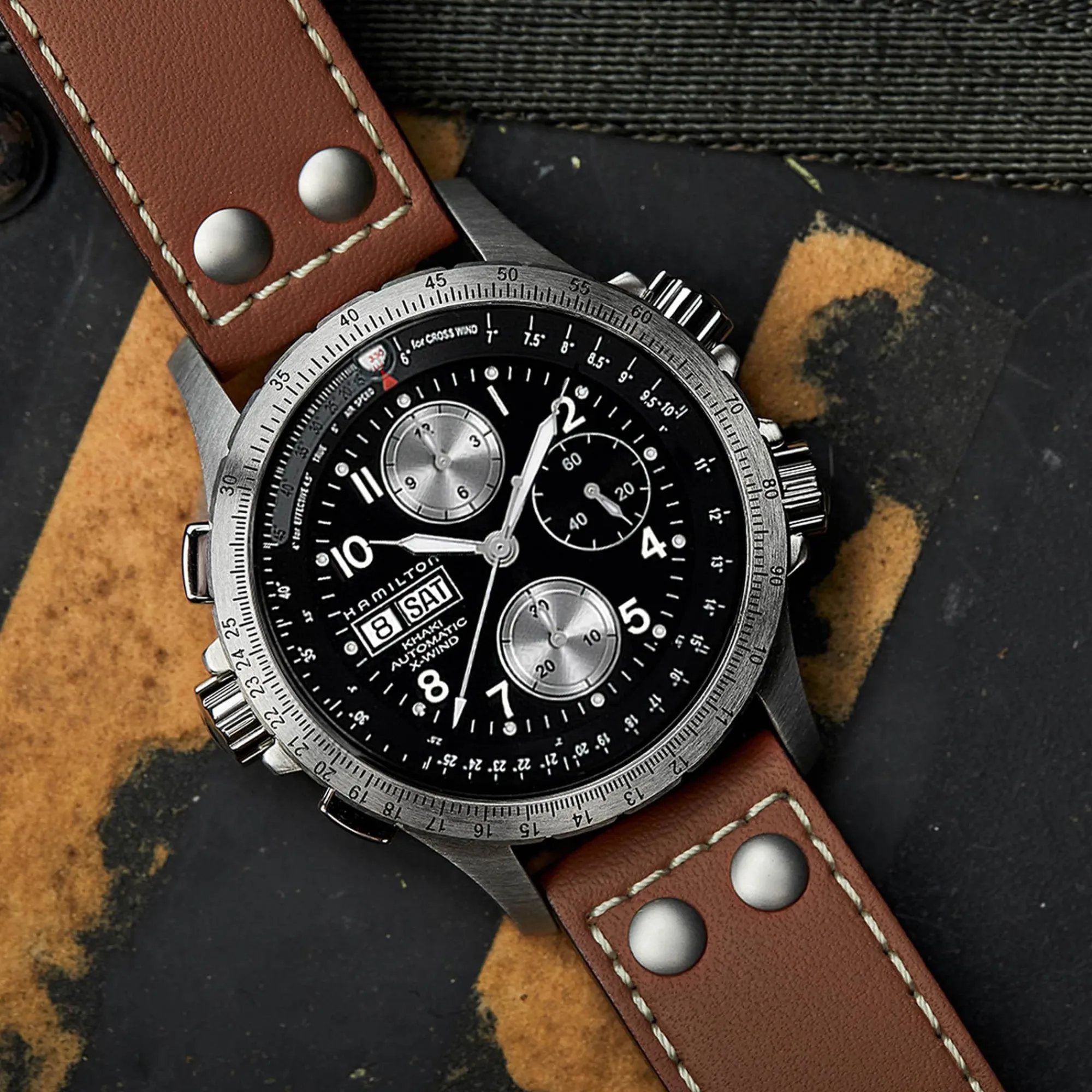 Khaki Aviation X-Wind Auto Chrono^Hamilton Watch Outlet