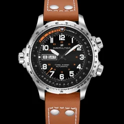 Khaki Aviation X-Wind Day Date Auto^Hamilton Watch New