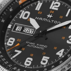 Khaki Aviation X-Wind Day Date Auto^Hamilton Watch Hot