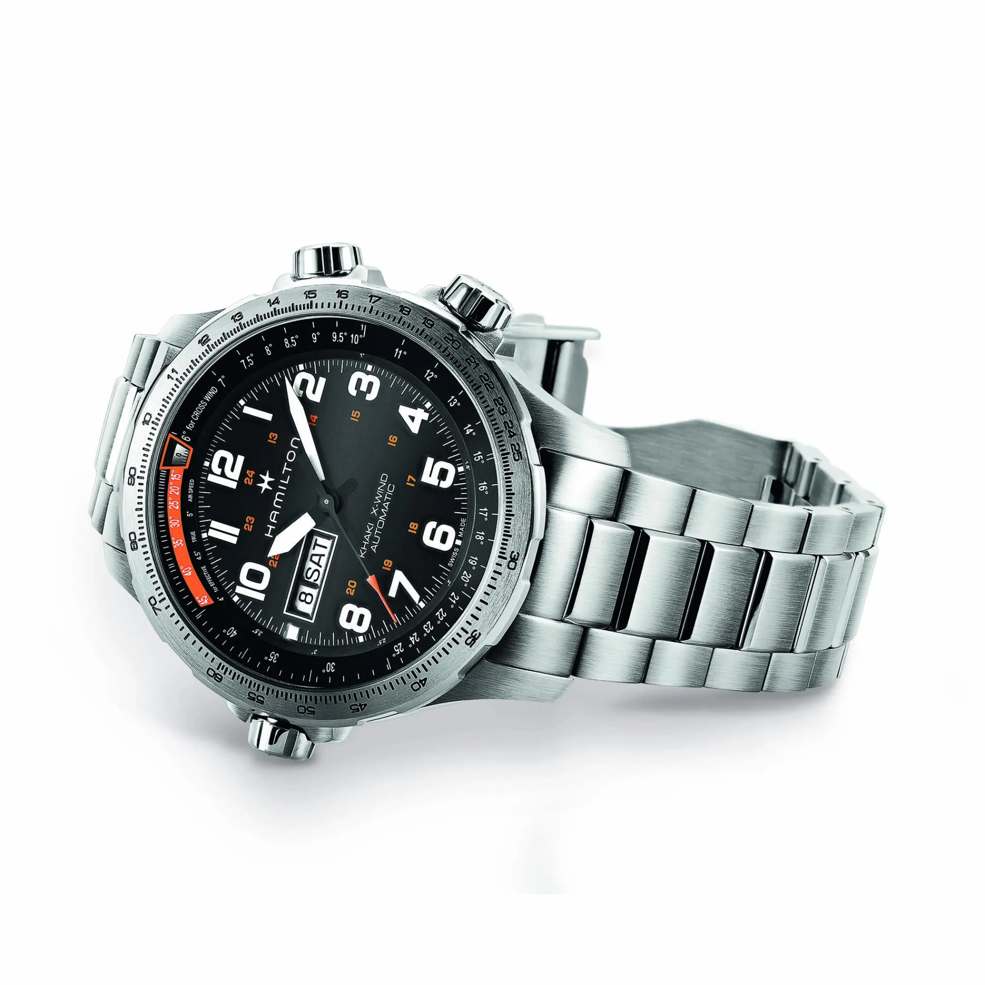 Khaki Aviation X-Wind Day Date Auto^Hamilton Watch Hot