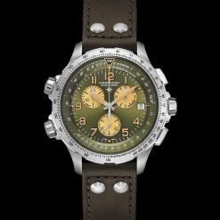 Khaki Aviation X-Wind GMT Chrono Quartz^Hamilton Watch Sale