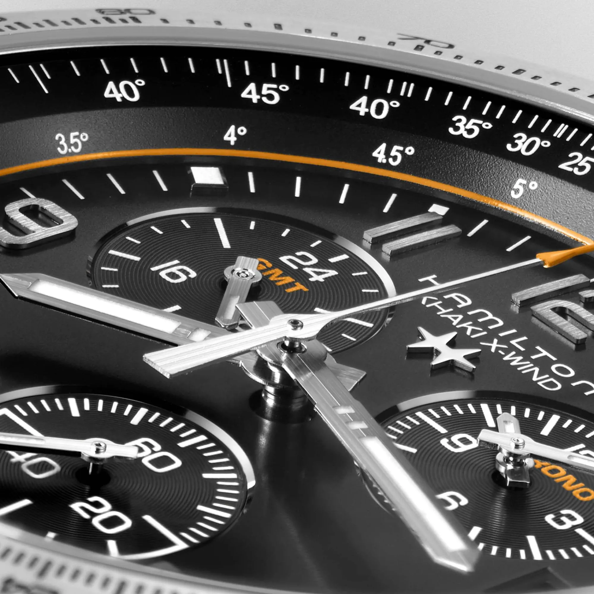 Khaki Aviation X-Wind GMT Chrono Quartz^Hamilton Watch Clearance