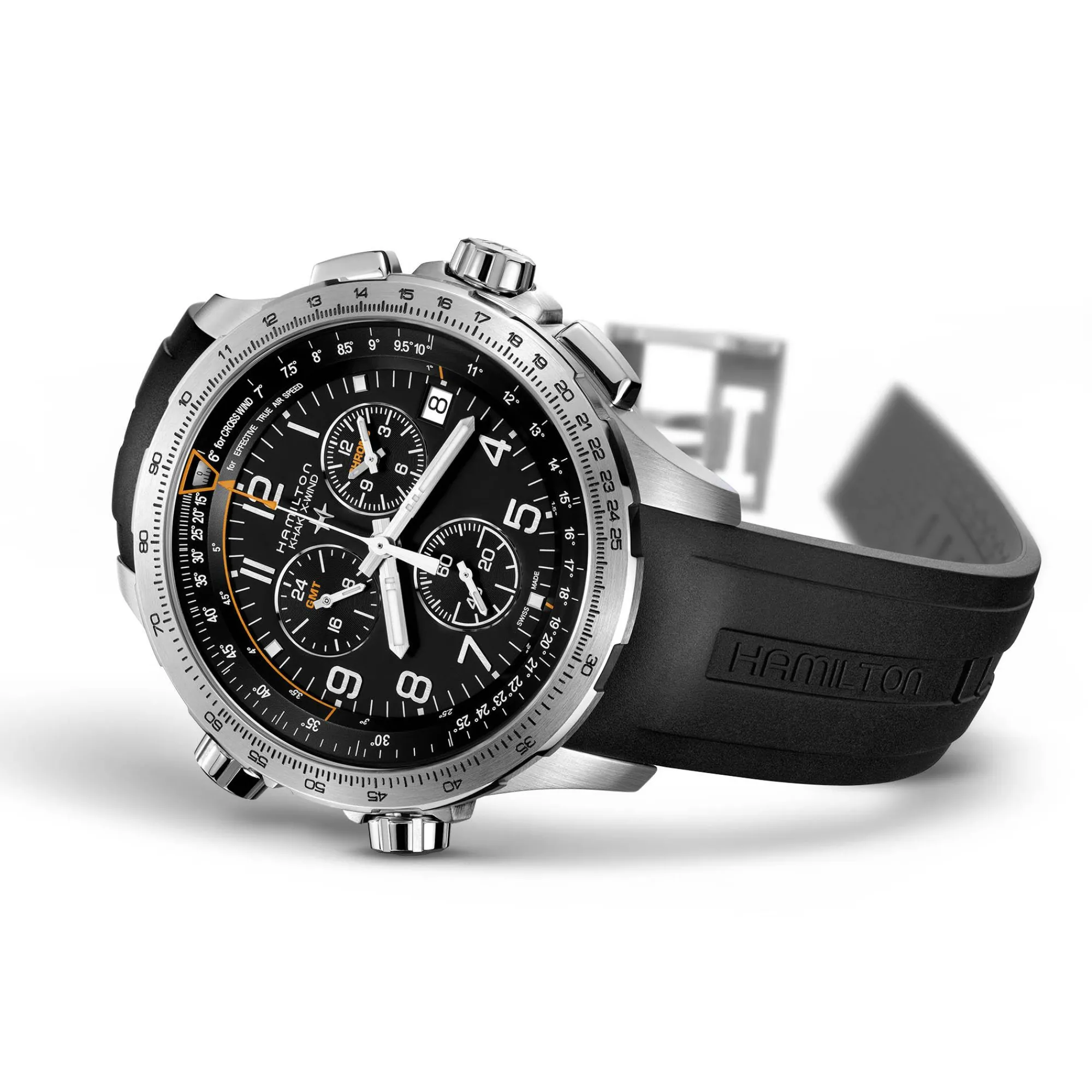 Khaki Aviation X-Wind GMT Chrono Quartz^Hamilton Watch Clearance