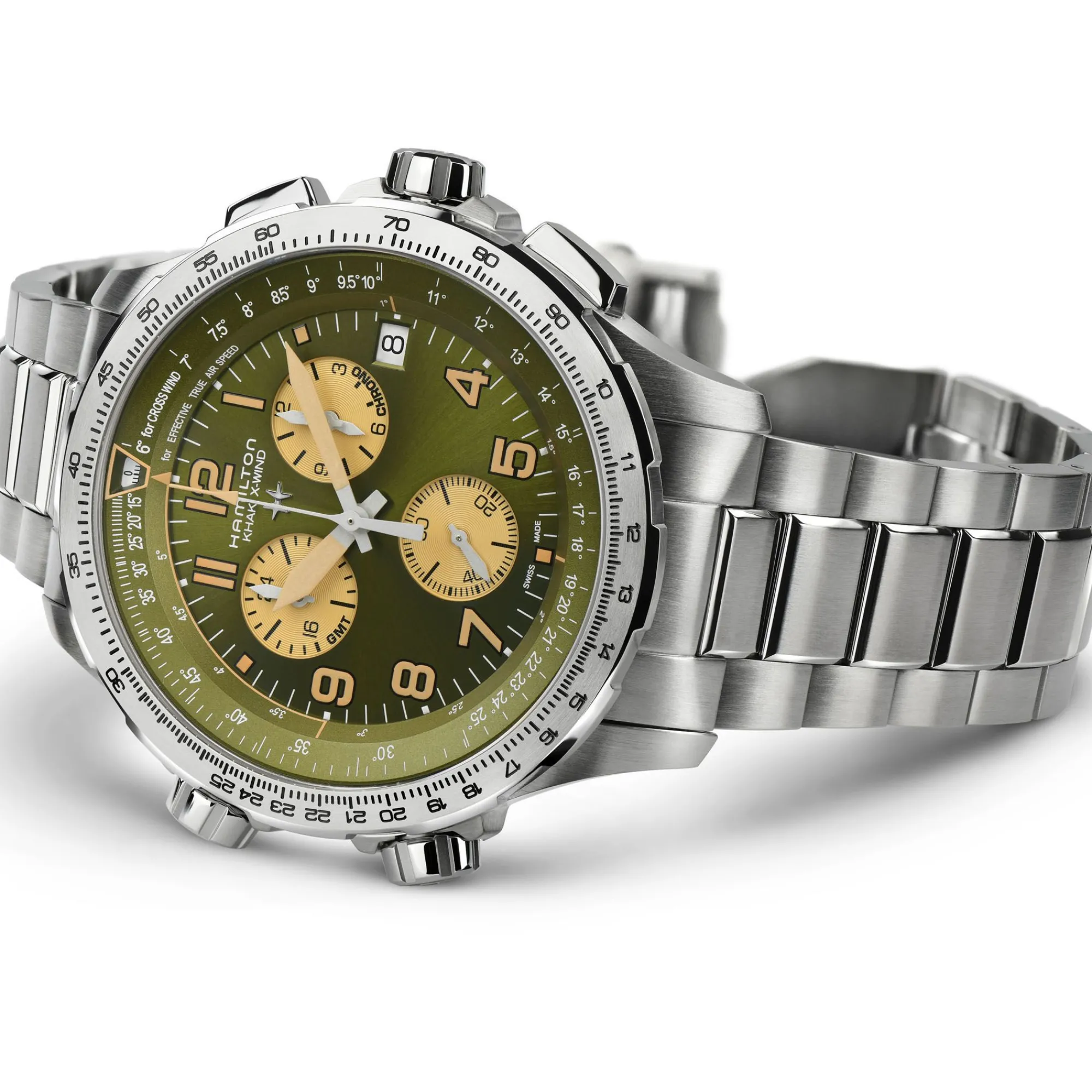 Khaki Aviation X-Wind GMT Chrono Quartz^Hamilton Watch Best