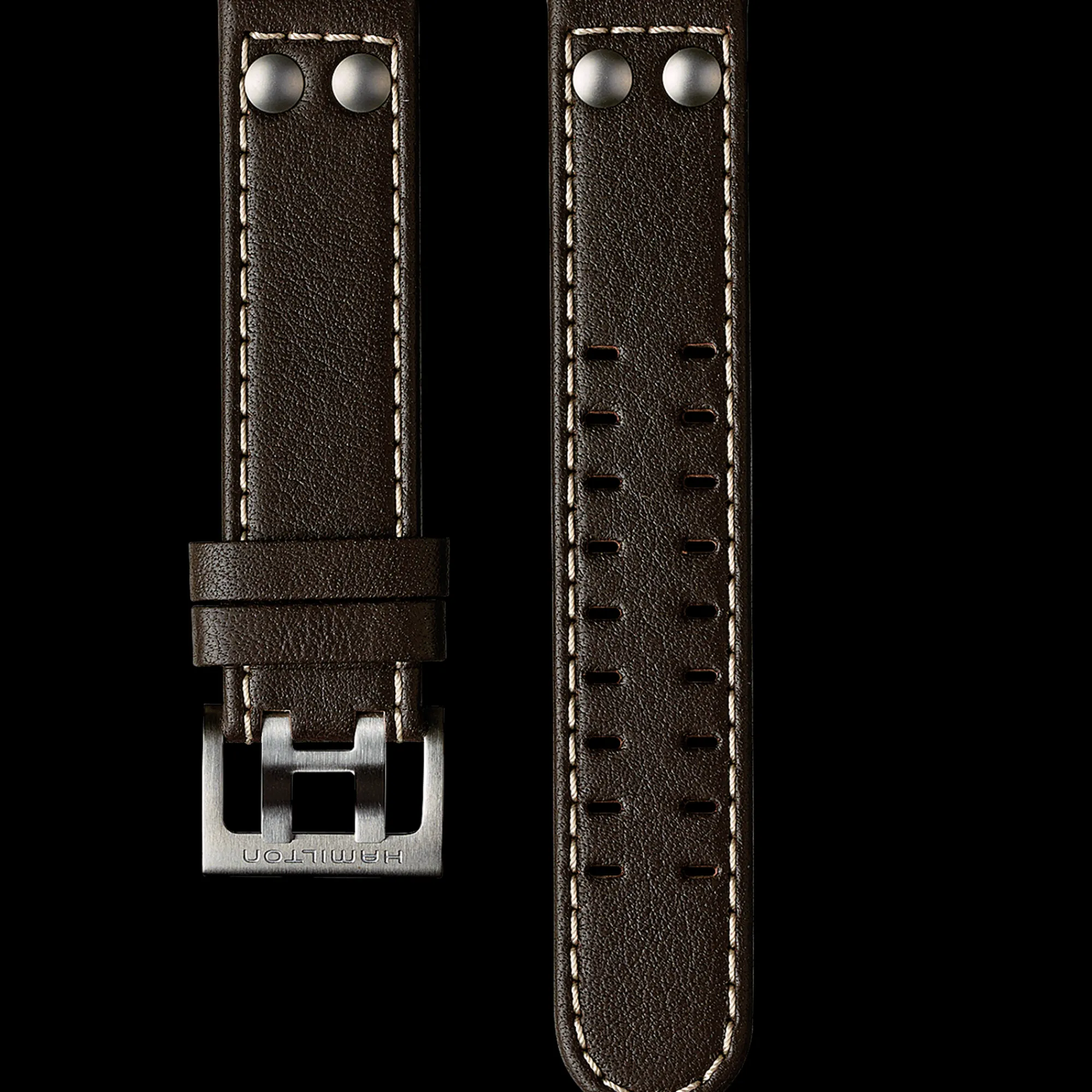 Khaki Field Cinturino Marrone^Hamilton Watch Discount