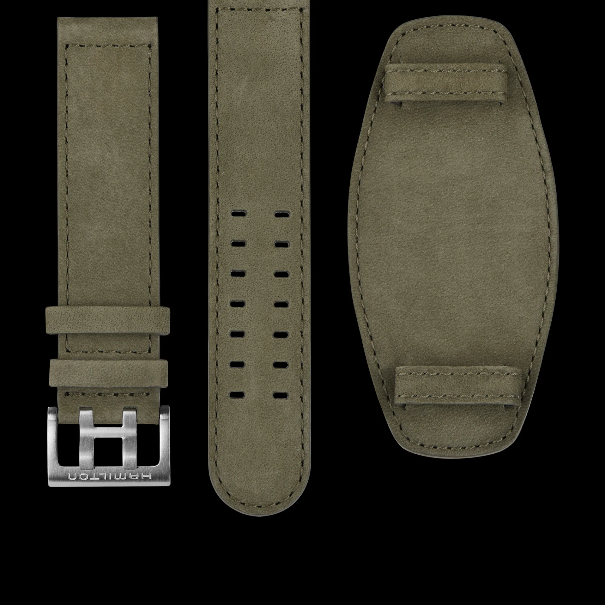 Khaki Field Green Strap 22mm^Hamilton Watch Best