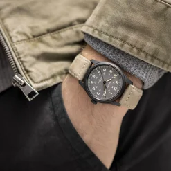 Khaki Field Grey Strap 20mm^Hamilton Watch New