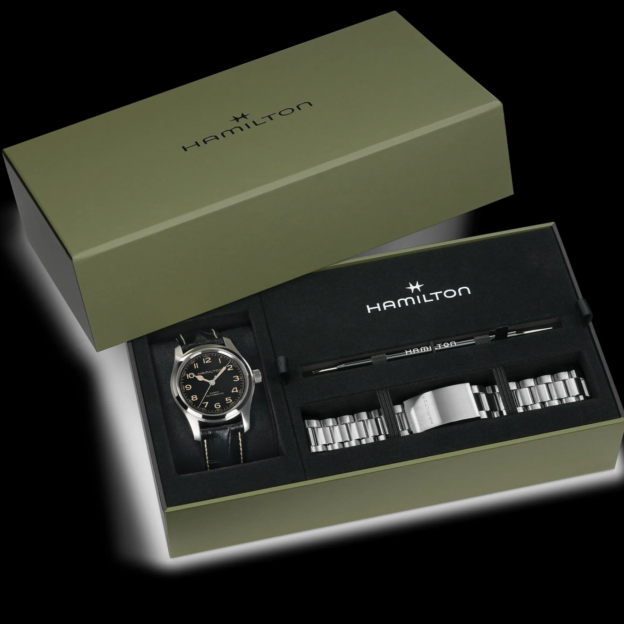 Khaki Field Set bracciale Murph 42 mm^Hamilton Watch Fashion