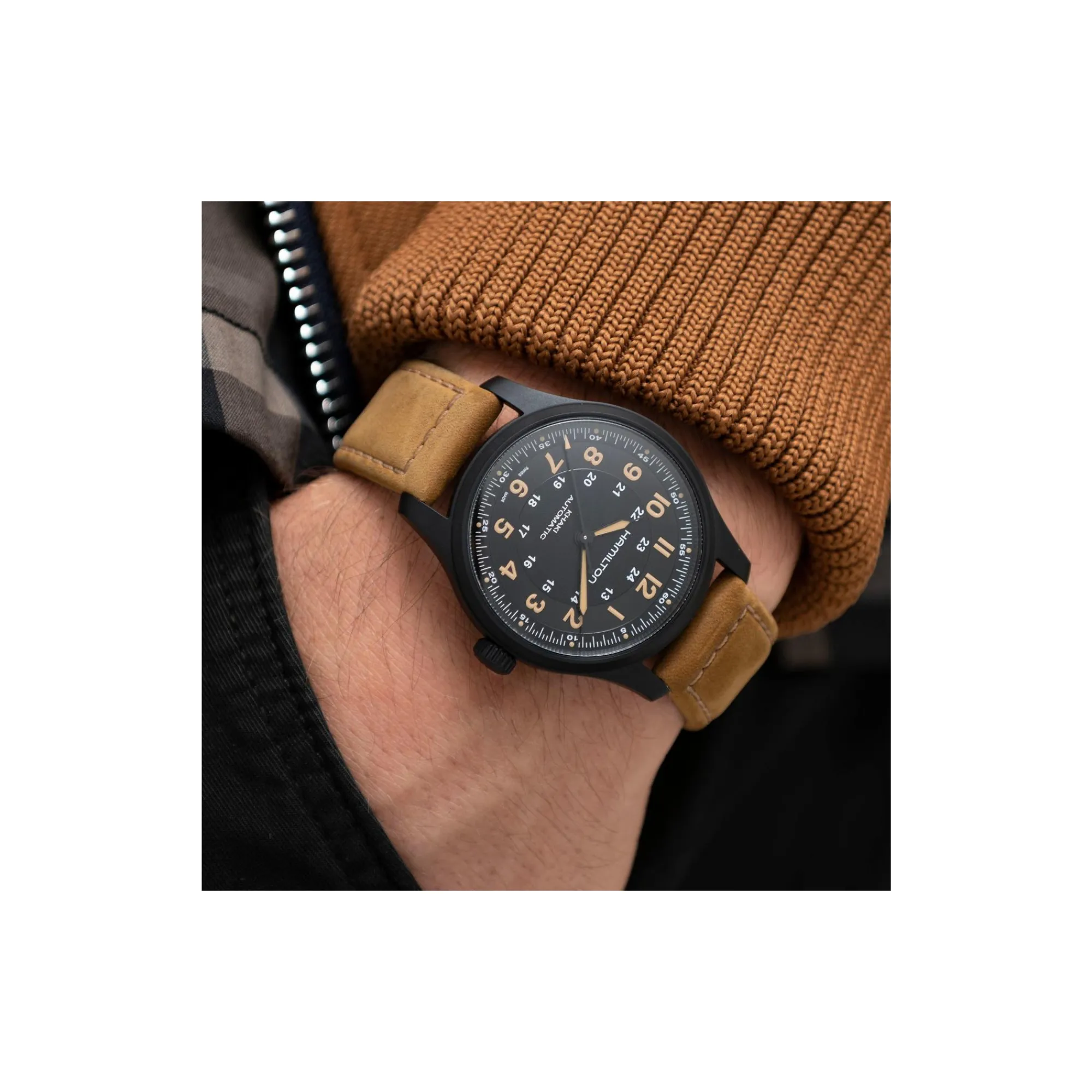 Khaki Field Titanium Auto^Hamilton Watch Sale