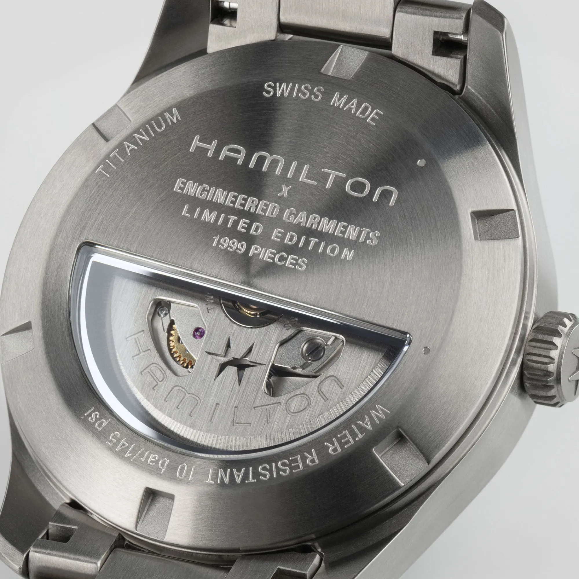 Khaki Field Titanium auto 36mm Limited Edition Engineered Garments^Hamilton Watch Sale
