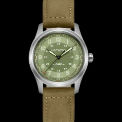 Khaki Field Titanium Auto^Hamilton Watch New