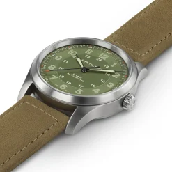 Khaki Field Titanium Auto^Hamilton Watch New