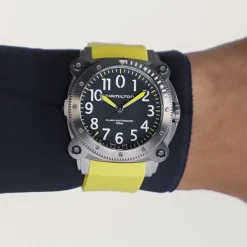 Khaki Navy BeLOWZERO Auto TITANIUM^Hamilton Watch Clearance