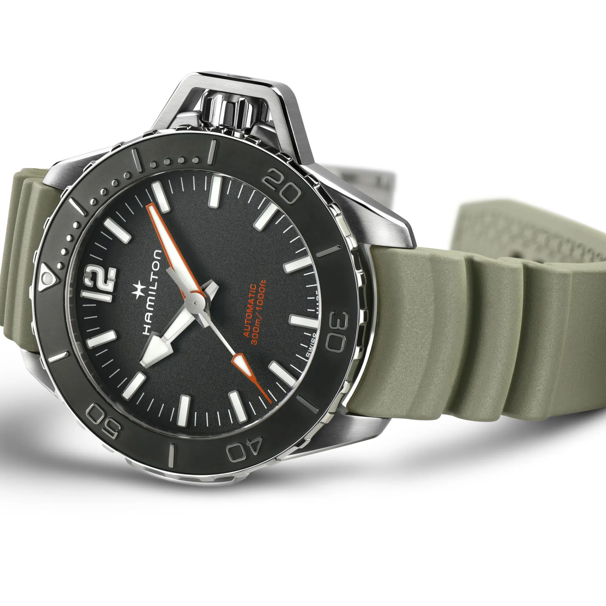 Khaki Navy Frogman Auto^Hamilton Watch Hot