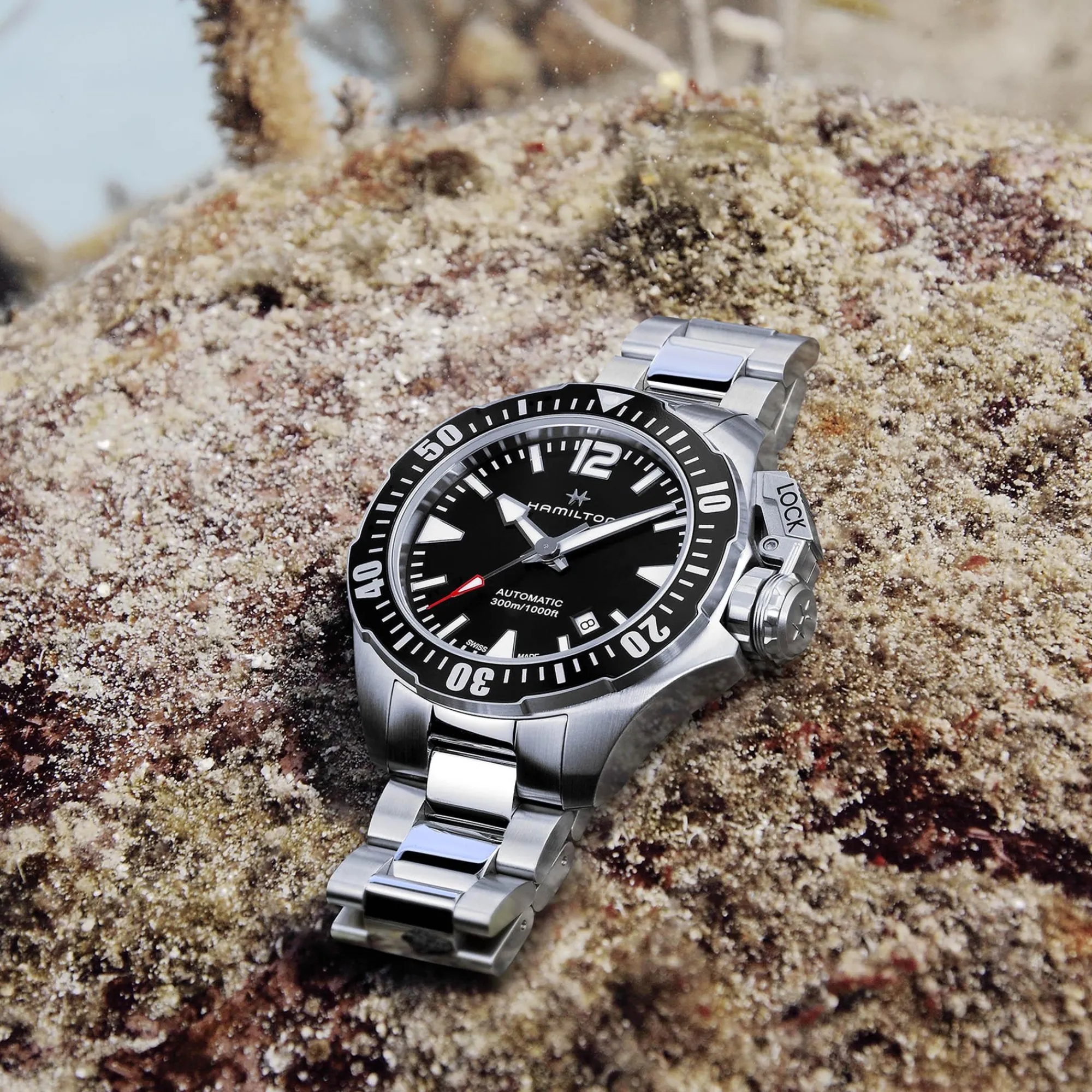 Khaki Navy Frogman Auto^Hamilton Watch Fashion
