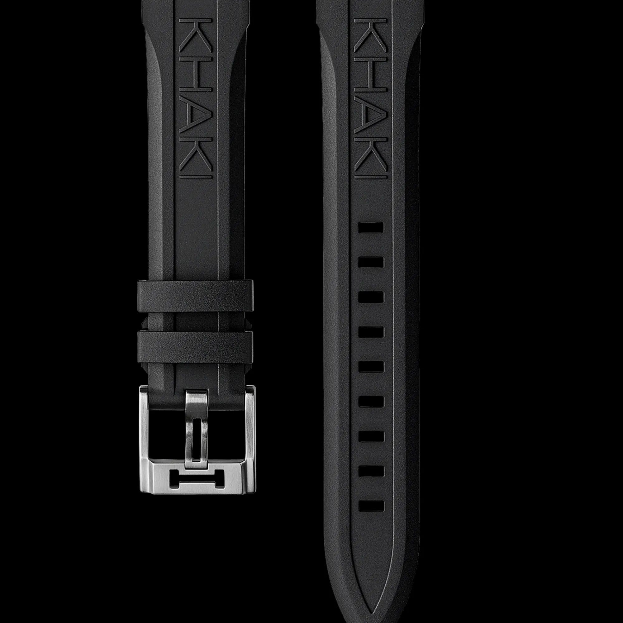 Khaki Navy RUBBER STRAP 20MM^Hamilton Watch Outlet
