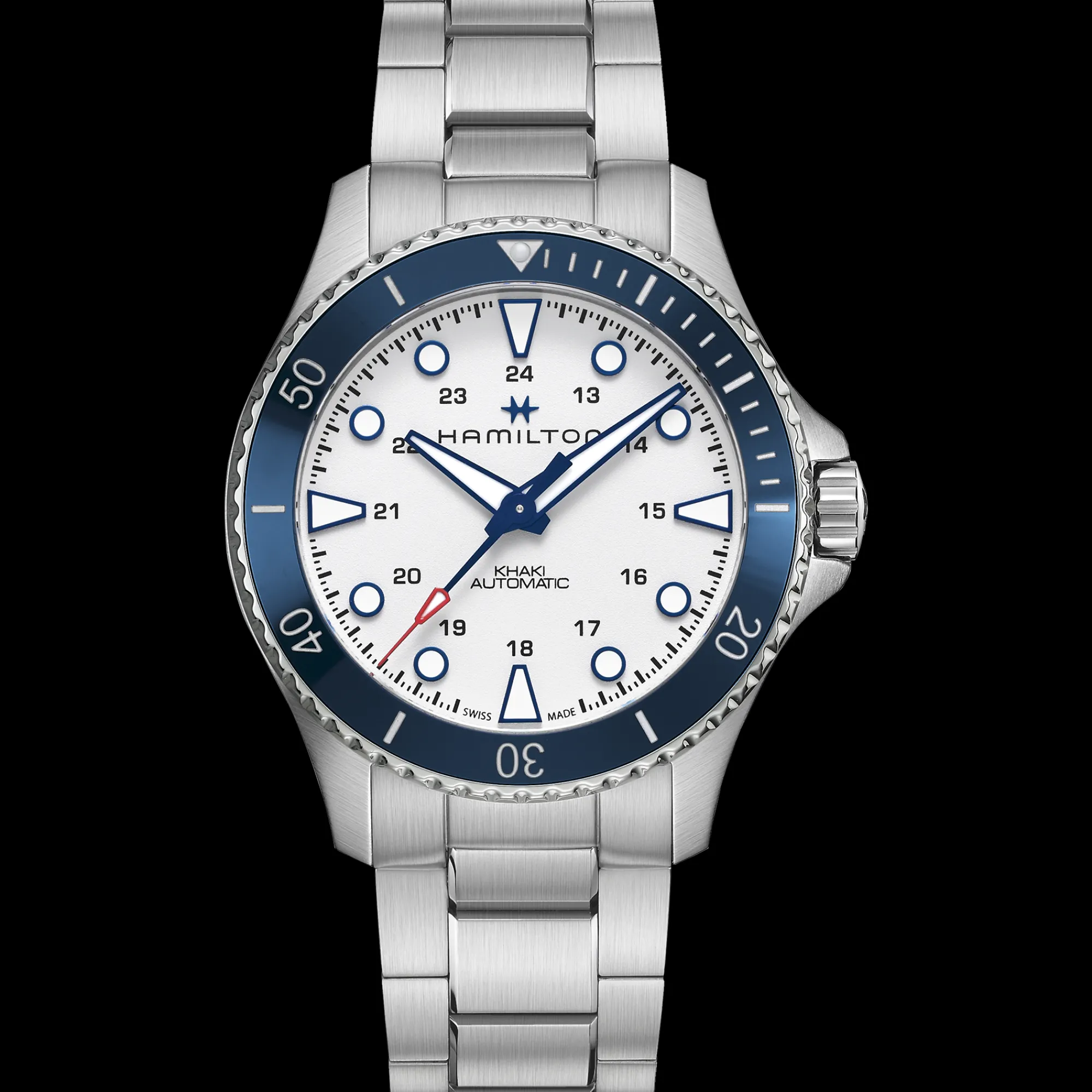 Khaki Navy Scuba Auto^Hamilton Watch Hot