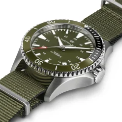 Khaki Navy Scuba Auto^Hamilton Watch Hot
