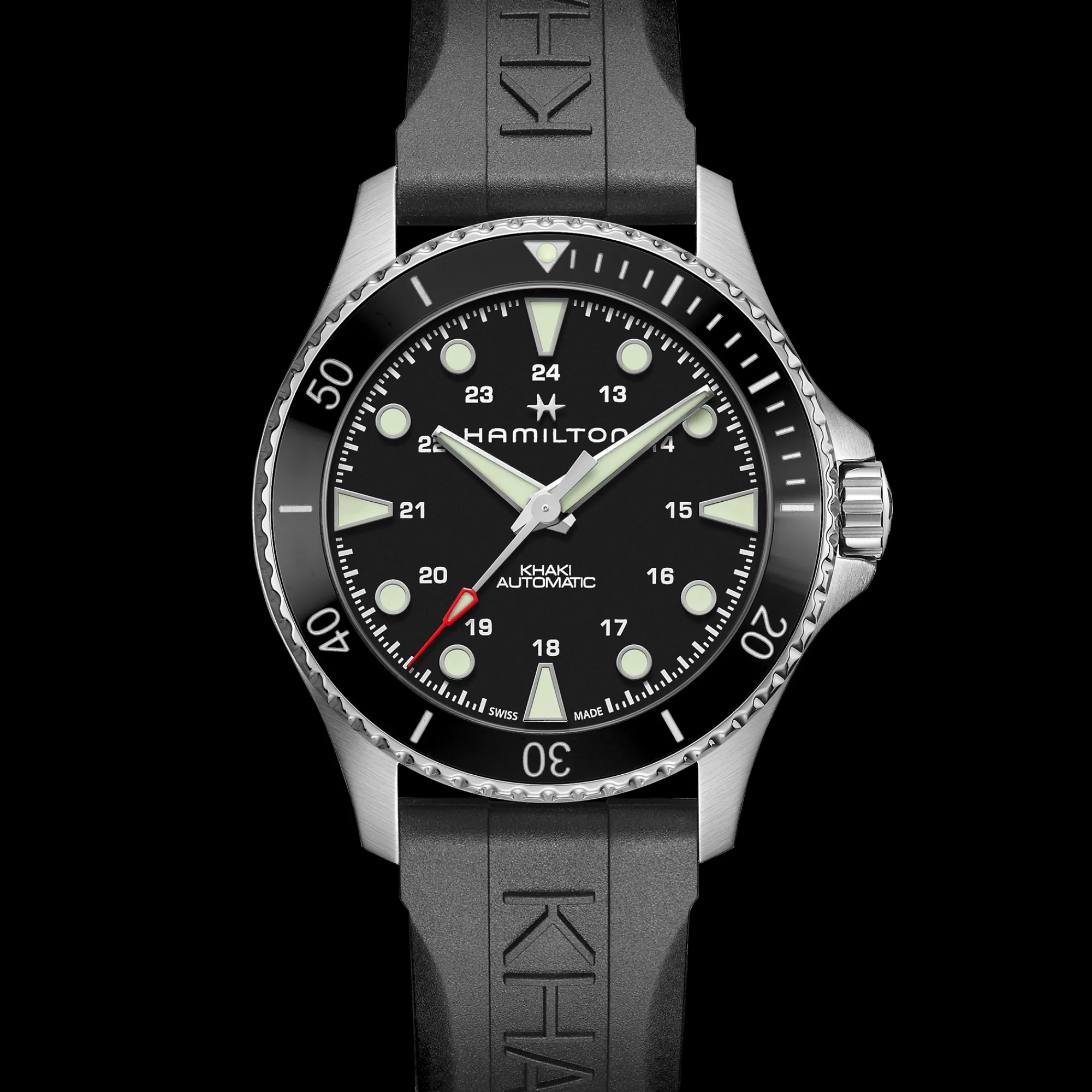 Khaki Navy Scuba Auto^Hamilton Watch New