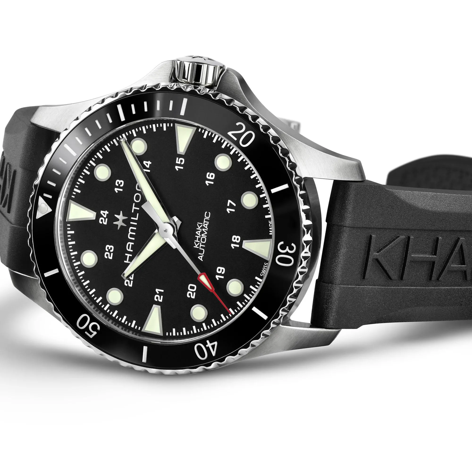 Khaki Navy Scuba Auto^Hamilton Watch New