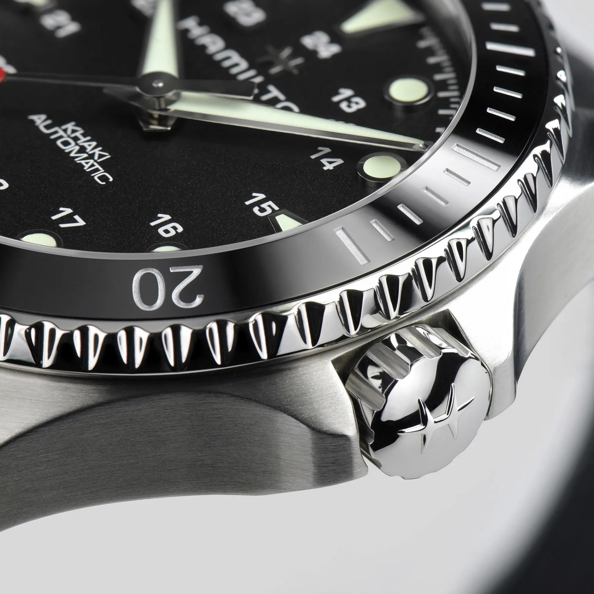 Khaki Navy Scuba Auto^Hamilton Watch New