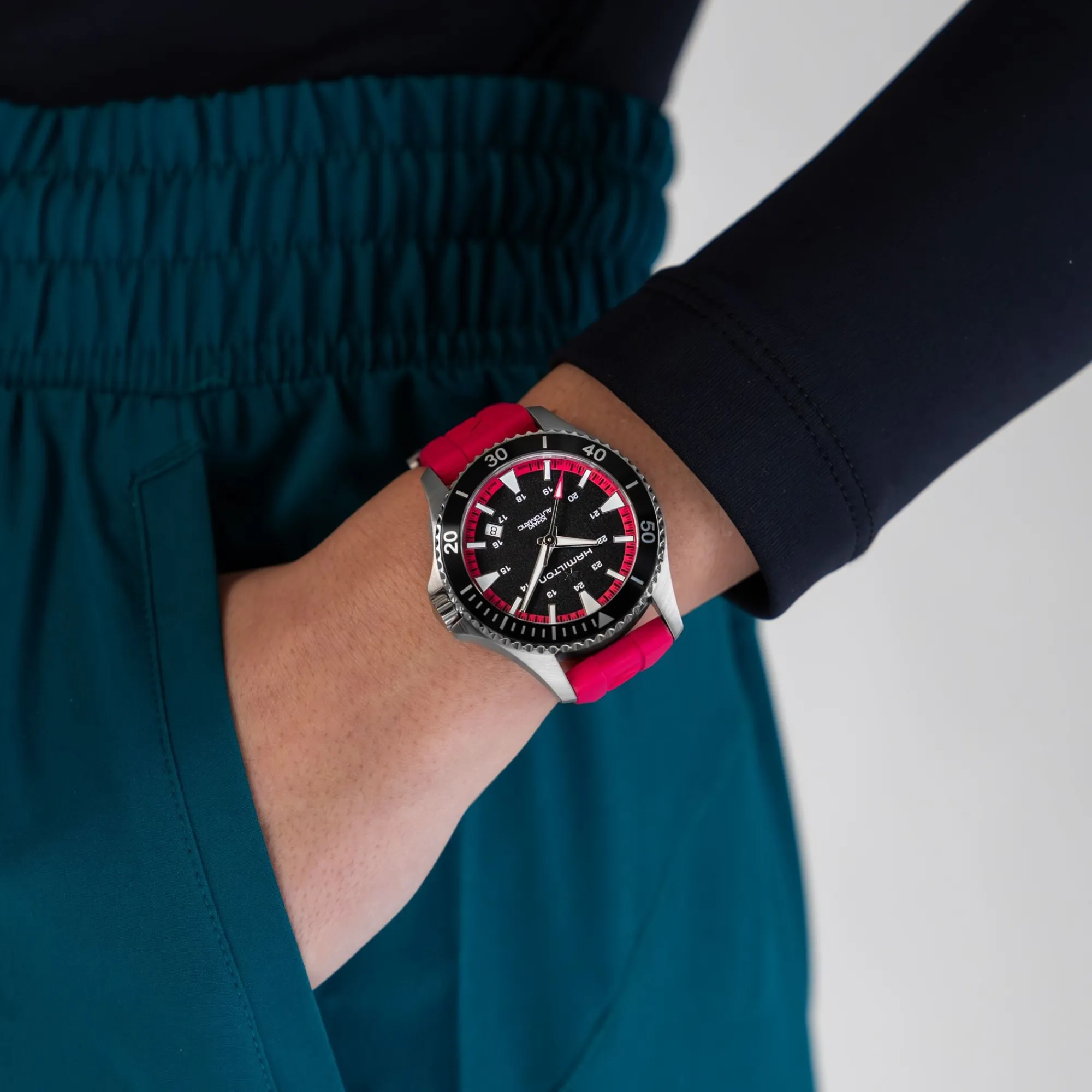 Khaki Navy Scuba Auto^Hamilton Watch Fashion