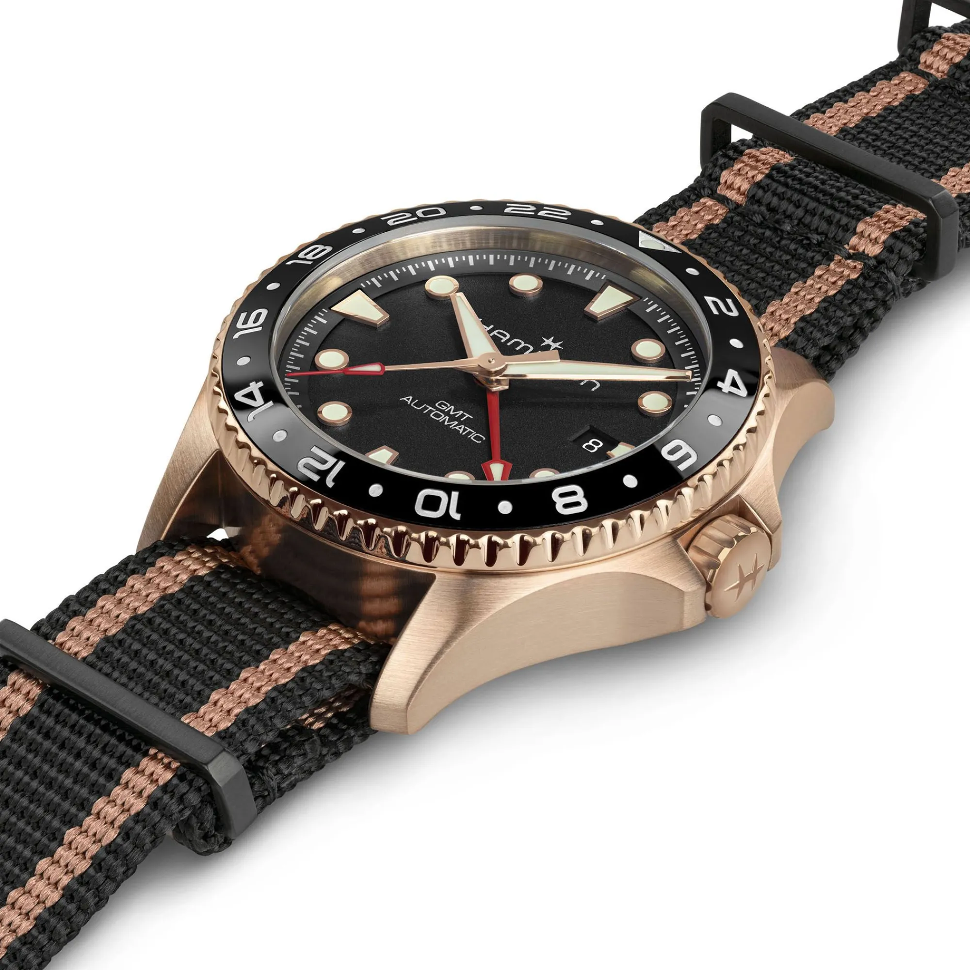 Khaki Navy Scuba GMT Automatic 43mm bronzo^Hamilton Watch Hot