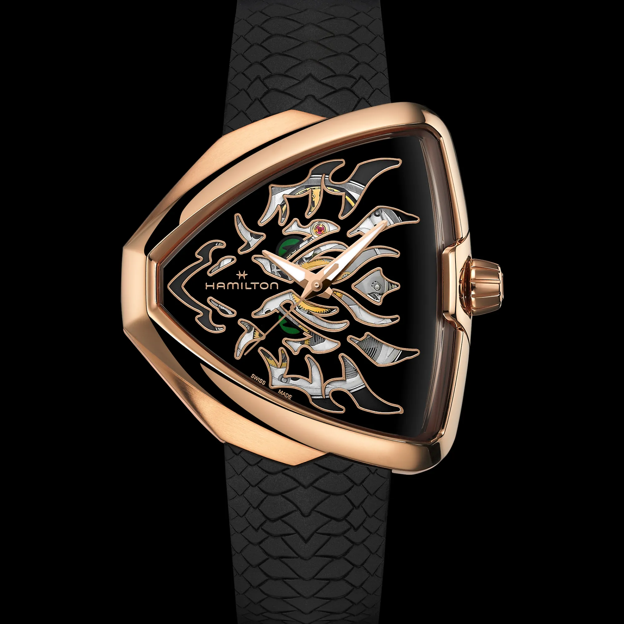 Ventura Elvis80 Skeleton Auto^Hamilton Watch Discount